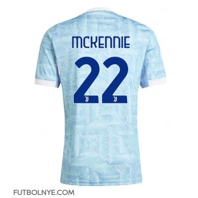 Camiseta Juventus Weston McKennie #22 Visitante Equipación 2025-26 manga corta Camiseta Juventus Weston McKennie #22 Visitante Equipación 2025-26 manga corta